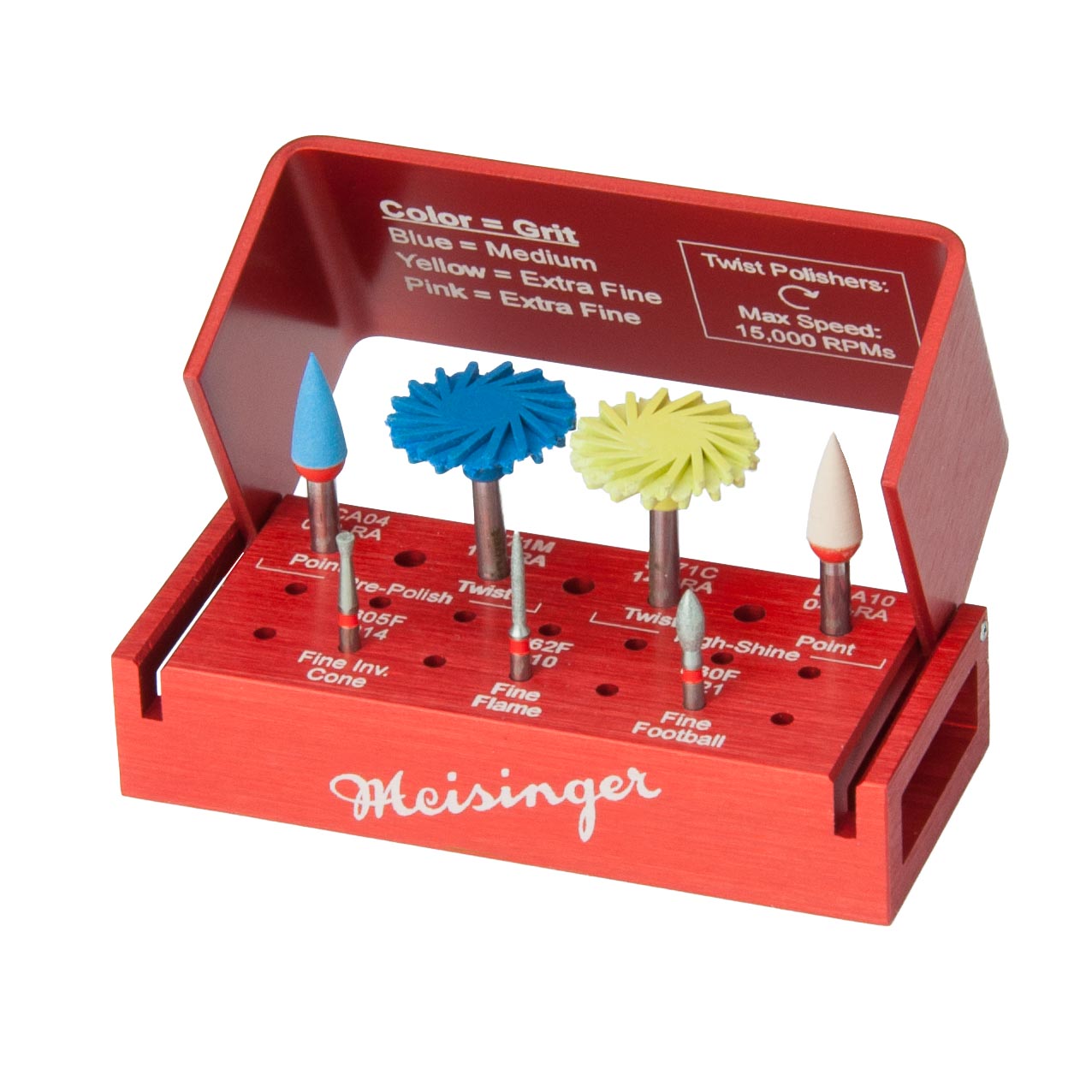 Intraoral Twist Polisher Kit for Zirconia GC04 J&S Davis