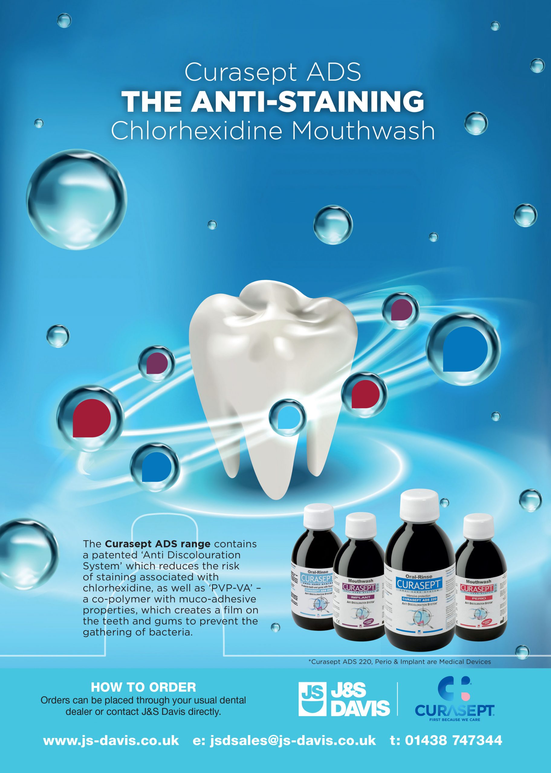 Curasept ADS Mouthwash J&S Davis